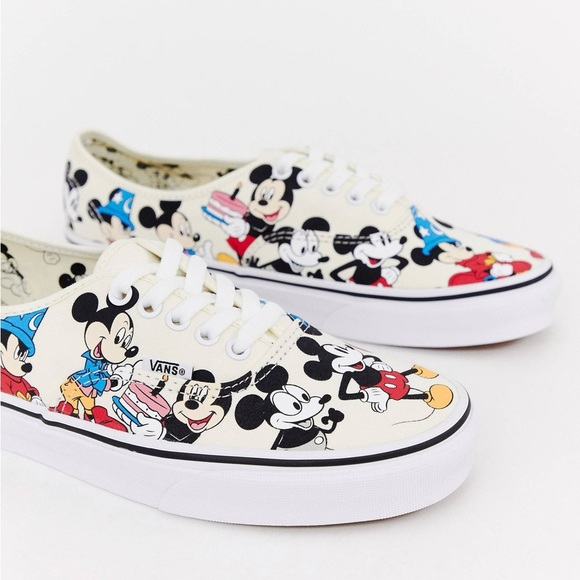 Vans Shoes - Vans Disney birthday anniversary tennis shoes
